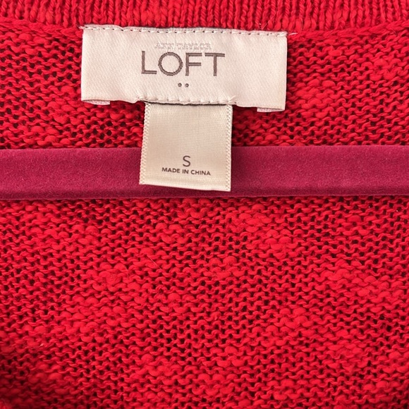 Loft Cap Sleeve Sweater Size Small - Picture 2 of 4